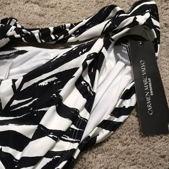 Carmen Marc Valvo floral bikini bottoms NWT - Picture 6 of 6